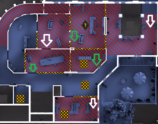 bank executive office